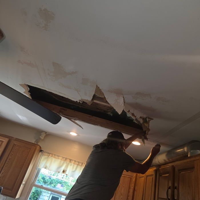 Drywall replaced