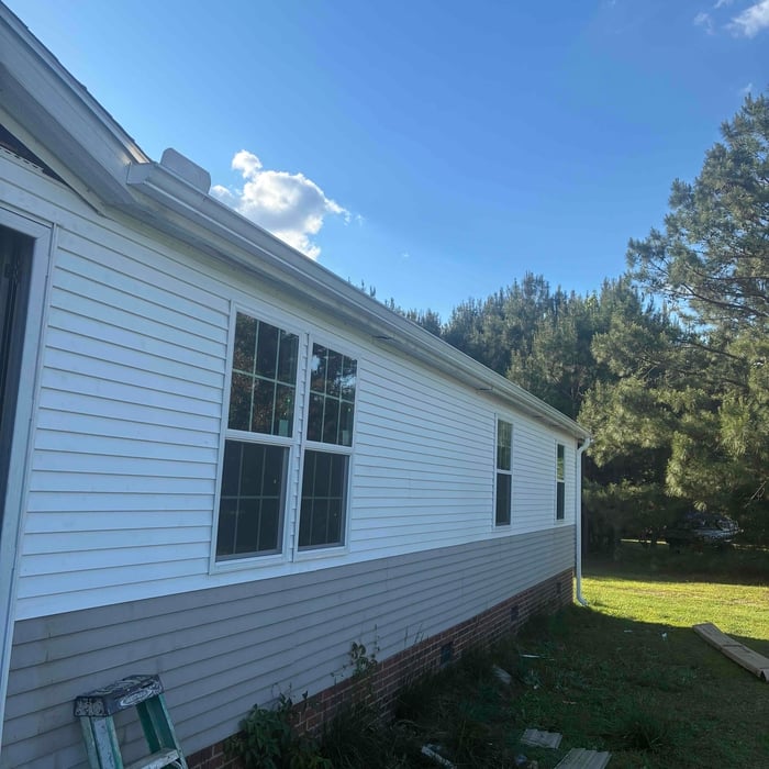 Siding and widows