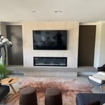 Fireplace/TV feature