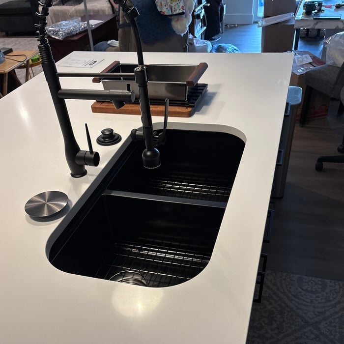 New Sink and Faucet