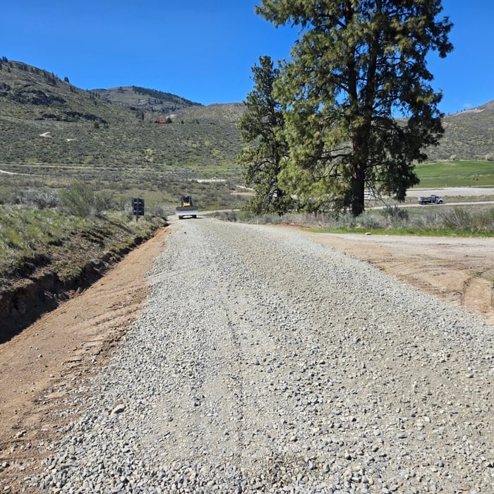 gravel driveway
