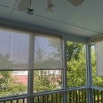 Patio Blinds Install