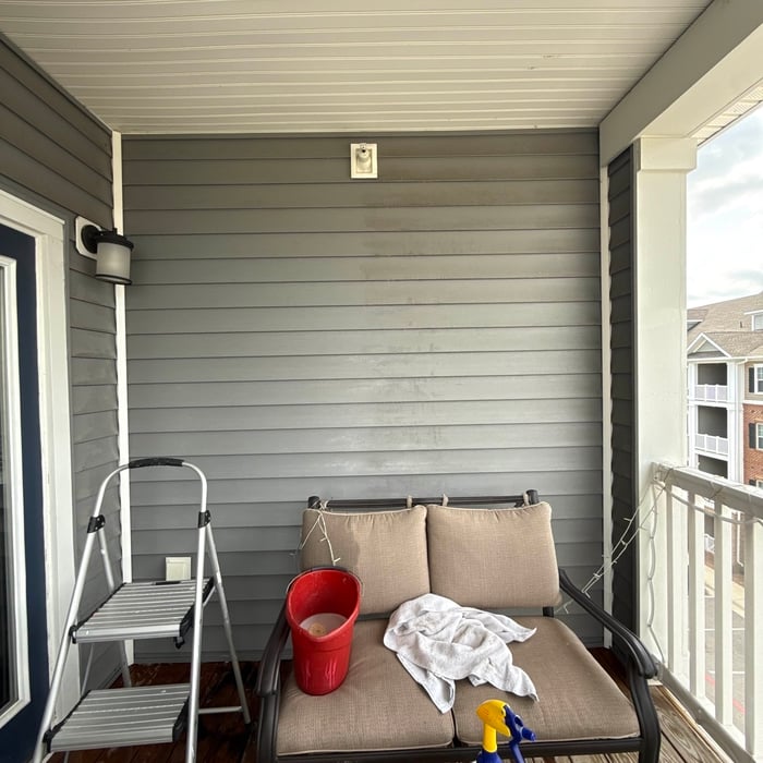 Apartment Deck Washing
