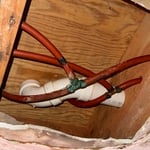 LEAKING WATER LINE