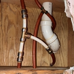PEX WATER LINE