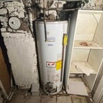 Existing 40 gallon water heater
