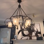Chandelier installation