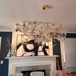 Chandelier installation