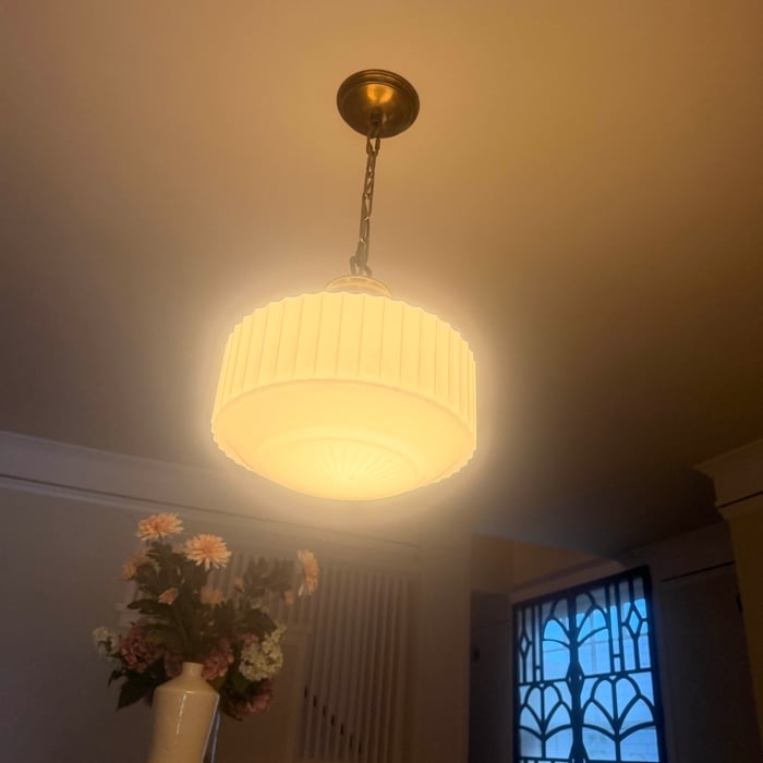 Chandeliers relocated