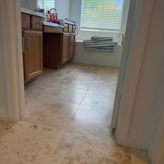 Travertine Floor