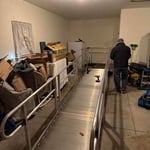 Nigh garage ramp