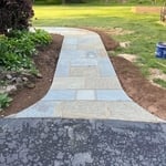 Quarry stone walkways