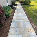Quarry stone walkways