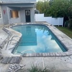 Pool Deck Paver Remodel