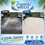 Pressure washing