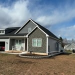 Patio stone installation