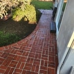 rear patio