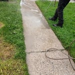 During cleaning