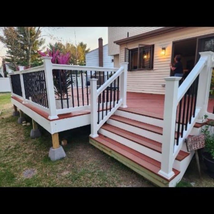 New deck