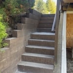 Outdoor stairs