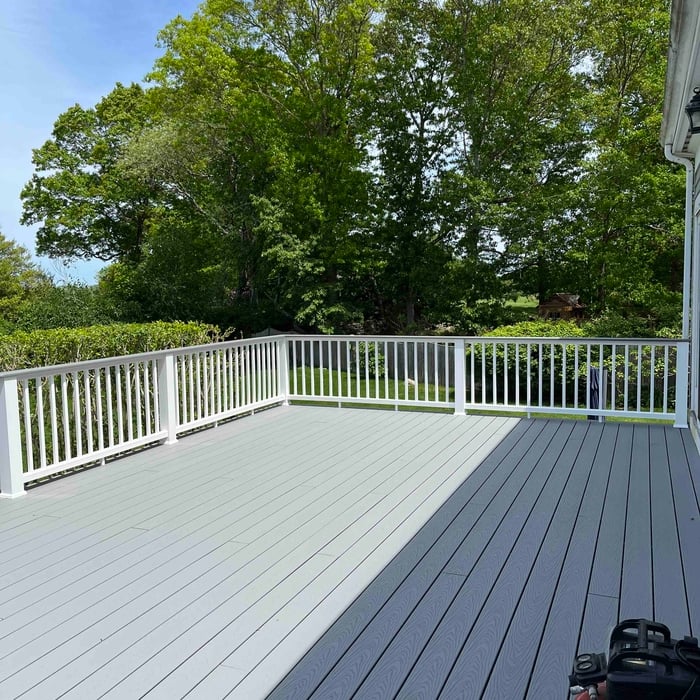 Front and back deck