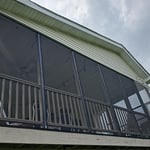 Porch rescreen