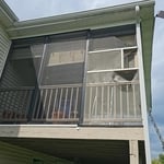 Porch rescreen