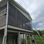 Porch rescreen