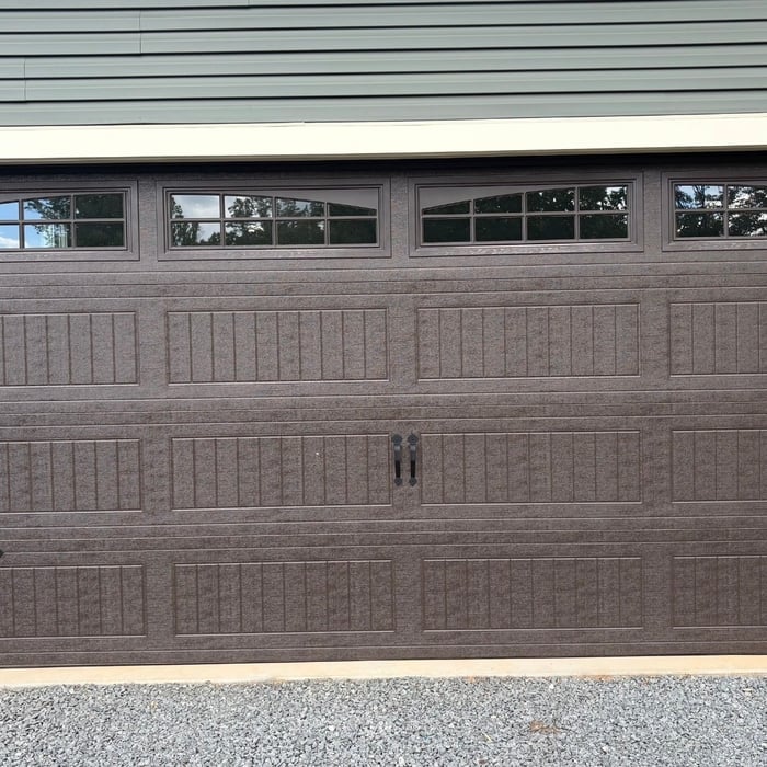 Brown door install