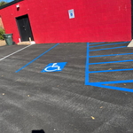 New Layout parking spaces
