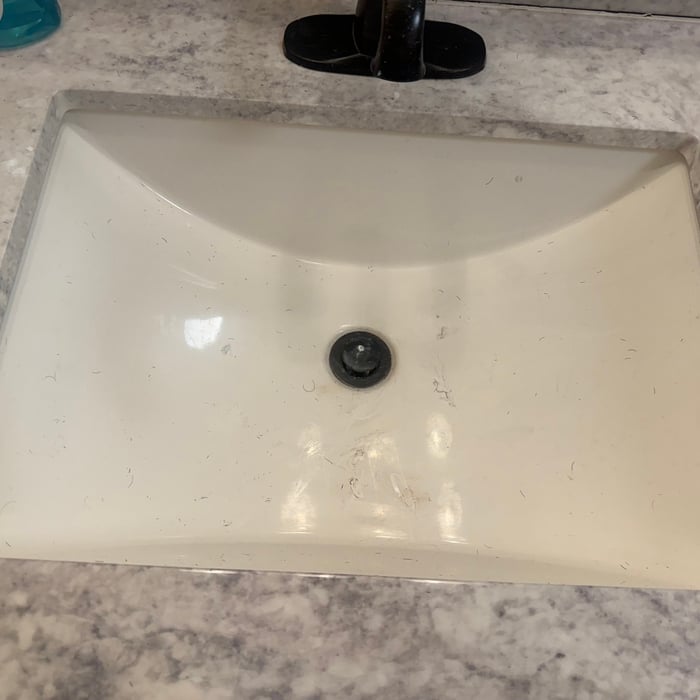 Bathroom deep clean
