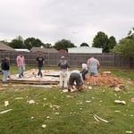 Demolition of a shed