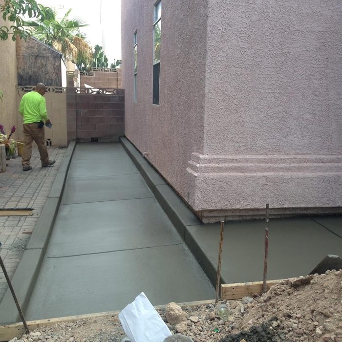 Side Path & Drainage Slab