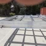 Aluminum 50 ft trailer