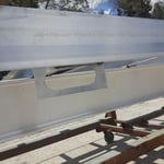 Aluminum 50 ft trailer
