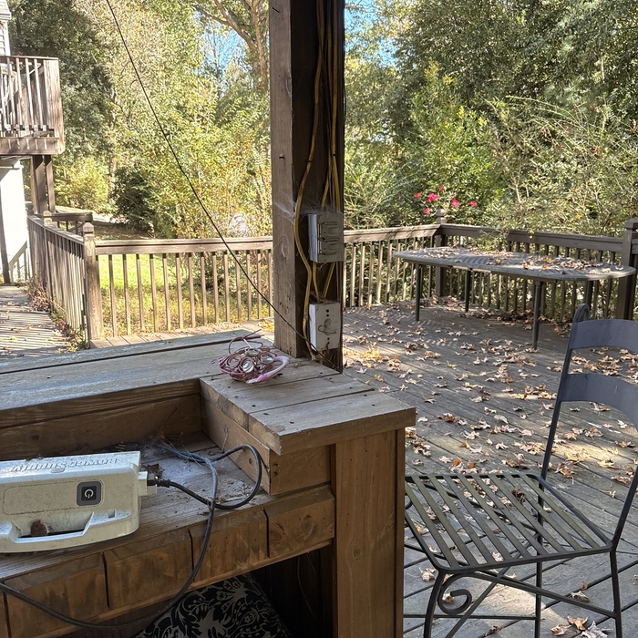 Patio Safety Upgrade