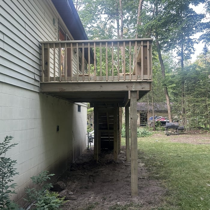 Custom Wood Deck