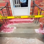 repaired steps