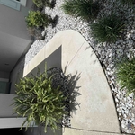 Driveway and sidewalk
