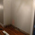 Hallway closet addition.