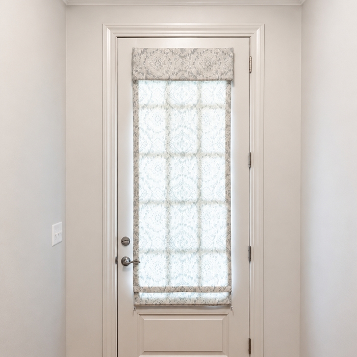 Door Roman Shade