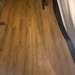 New floor in shed