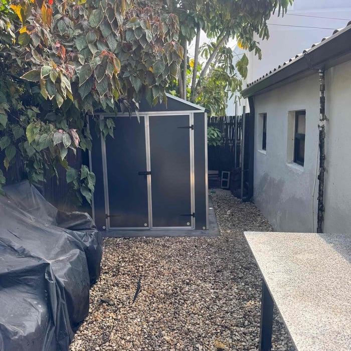 Concrete Pad flat finish