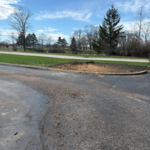 After: Tree removed