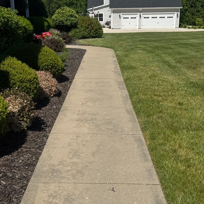 Concrete cleaning