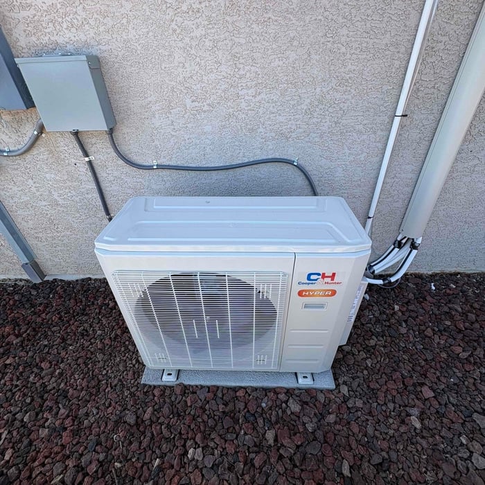 Heat pump install