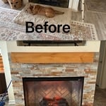Fireplace reface