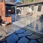 Composite Deck & Planters