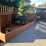 Composite Deck & Planters