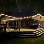 Holiday light Install